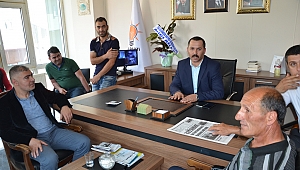 AK Parti İl Başkanına sıcak karşılama