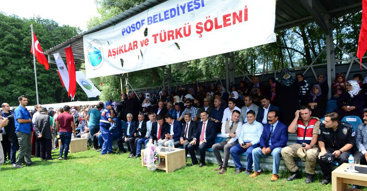 Posof’ta sazlı sözlü şölen!