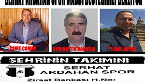 Serhat’a Ardahanlı Tüccarlardan destek