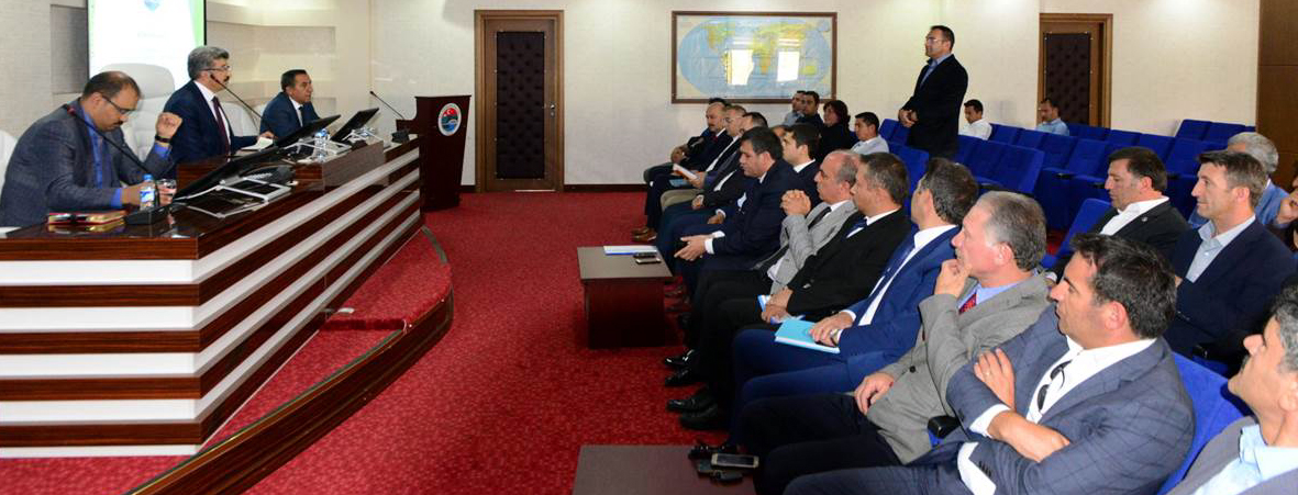Vali Bilmez, yatırımları değerlendirildi