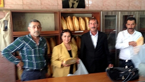 Göle MHP'den "Askıda Ekmek" projesi