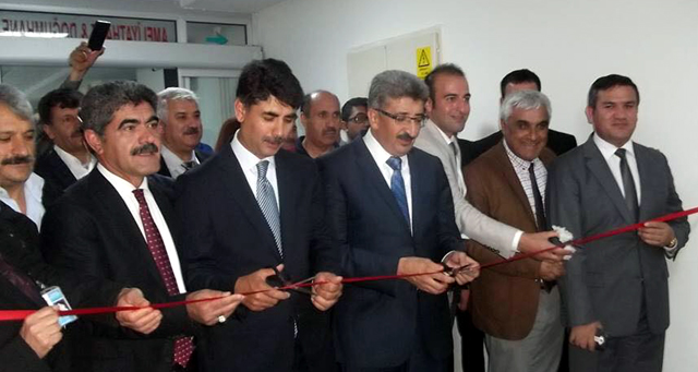 Yoğun bakım ünitesi açıldı