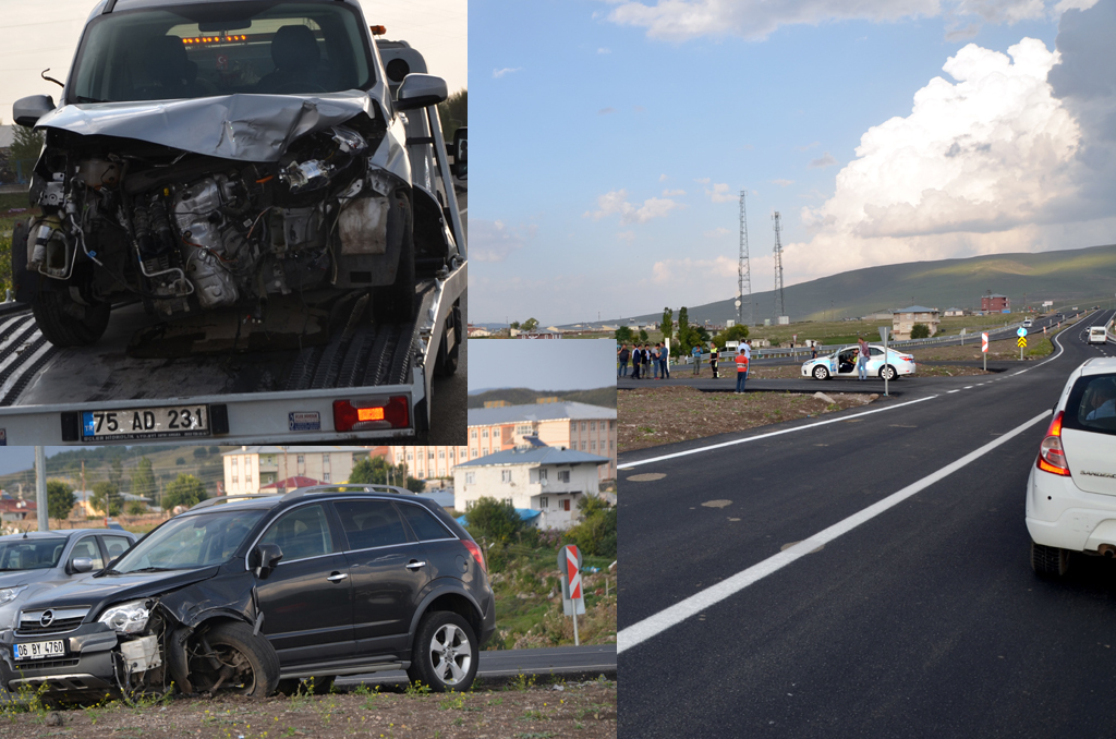 Ardahan'da trafik Kazası: 8 yaralı