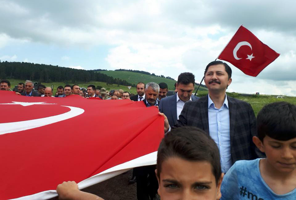 Kaymakam Zafer Oktay’dan veda mesajı
