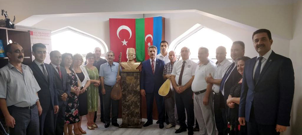 Nuru Paşa'nın büstü Bakü'de açıldı