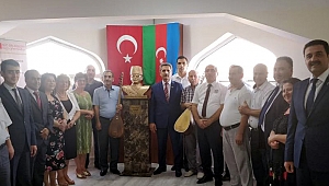 Nuru Paşa'nın büstü Bakü'de açıldı