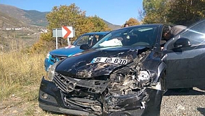 Trafik kazası: 2 yaralı