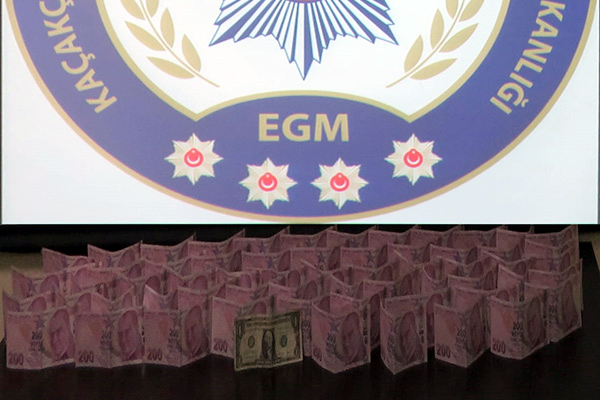 12 Bin TL sahte banknot ele geçirildi