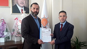 Erdal Başdemir, Ak Parti'den başvurusunu yaptı