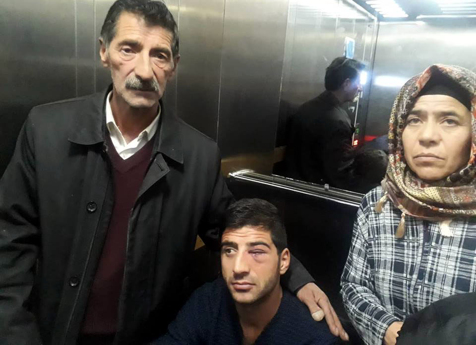 Uzman Çavuş bir genci darp etti