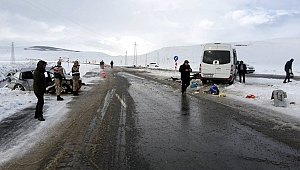  Ardahan'da feci kaza: 8 yaralı