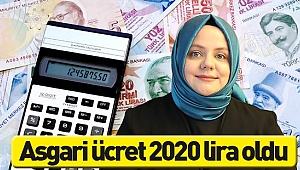 Asgari ücret belli oldu