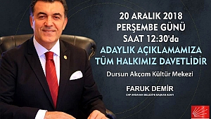 Faruk Demir, 30 yıllık hasret için geliyor!