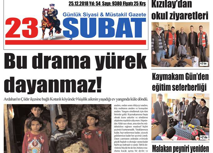 O haber, Valilik ve Halkı harekete geçirdi