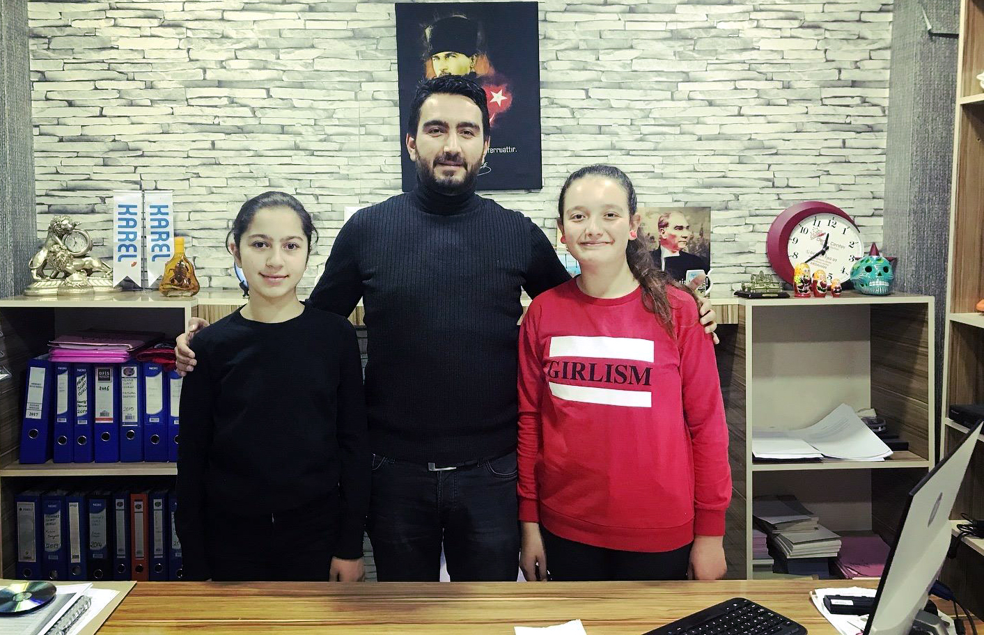 Robothan’ın mucitlerini, Suat Işıklı ağırladı