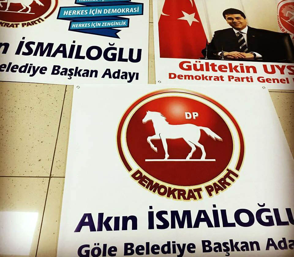 AKIN İSMAİLOĞLU RESMEN DP ADAYI OLDU