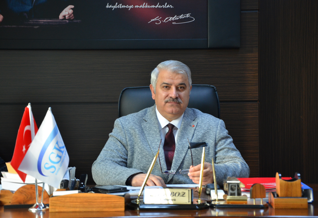 SGK İl Müdürü Aziz Boz: Hak kaybı yaşamayın!