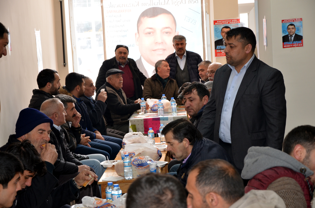 AYHAN AVŞAR, MAHALLE SAKİNLERİNİ AĞIRLADI