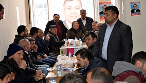 AYHAN AVŞAR, MAHALLE SAKİNLERİNİ AĞIRLADI
