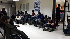 39 GÖÇMEN YAKALANDI
