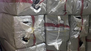 65 BİN 500 PAKET KAÇAK SİGARA YAKALANDI