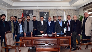 AGFC’DEN BAŞKAN DEMİR’E HAYIRLI OLSUN ZİYARETİ