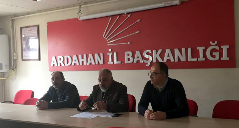  ARDAHAN CHP’DEN YSK’YA ÇAĞRI