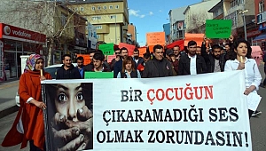 ARDAHAN'DA, ÇOCUK VE KADIN İSTİSMARINA TEPKİ