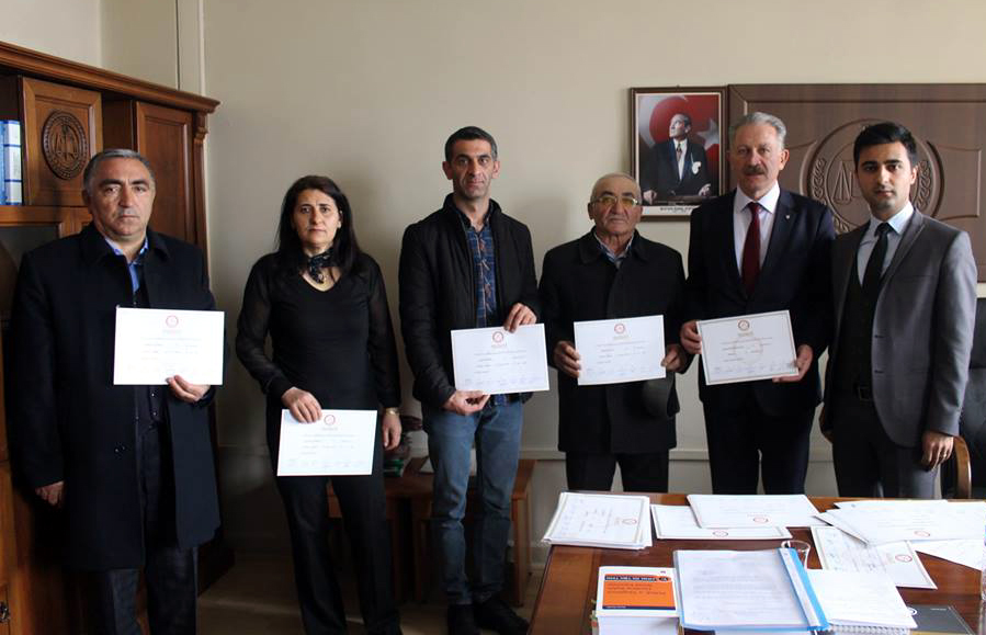 AYHAN BÜYÜKKAYA MAZBATASINI ALDI
