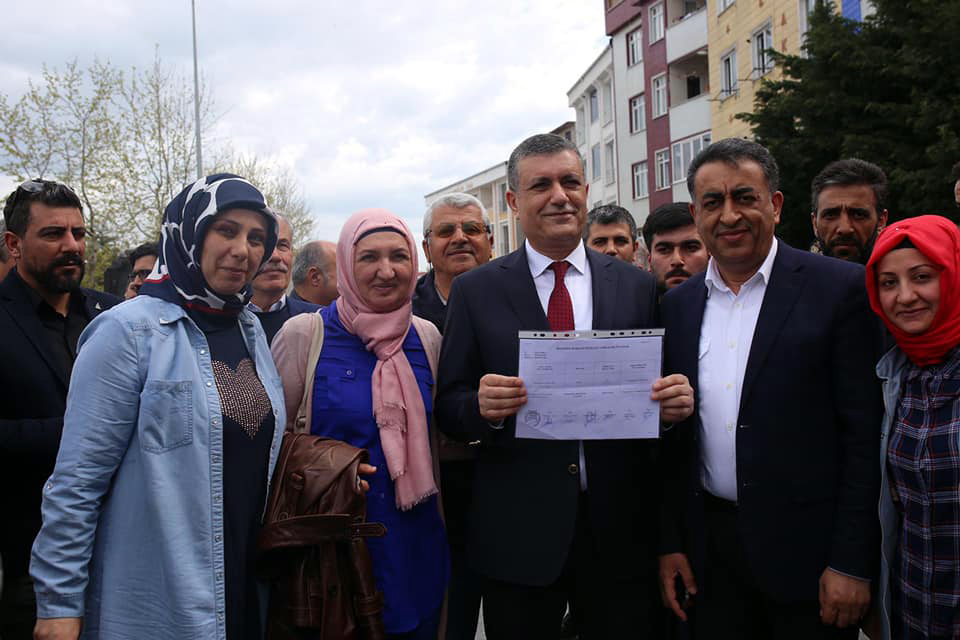 KEMAL DENİZ BOZKURT MAZBATASINI ALDI