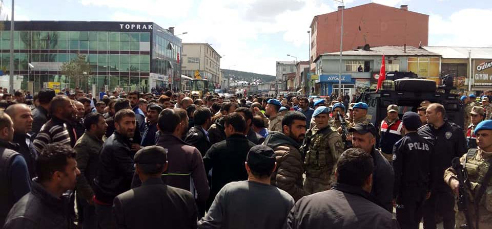 TACİZ İDDİASI HALKI AYAKLANDIRDI