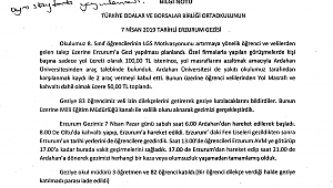 TOBB OKULUNDAN ‘POPKEK’ AÇIKLAMASI