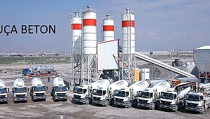  UÇA BETON SANTRALİ HİZMETE BAŞLADI