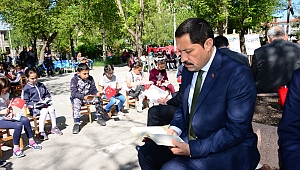 VALİ MASATLI: HER GÜN BİR SAAT KİTAP OKUYUN!