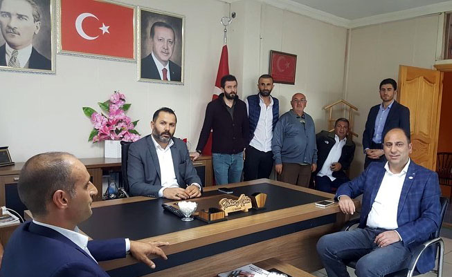  Genç Parti'den Vali'ye destek, AK Parti'ye ziyaret