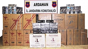 810 paket kaçak sigara ele geçirildi