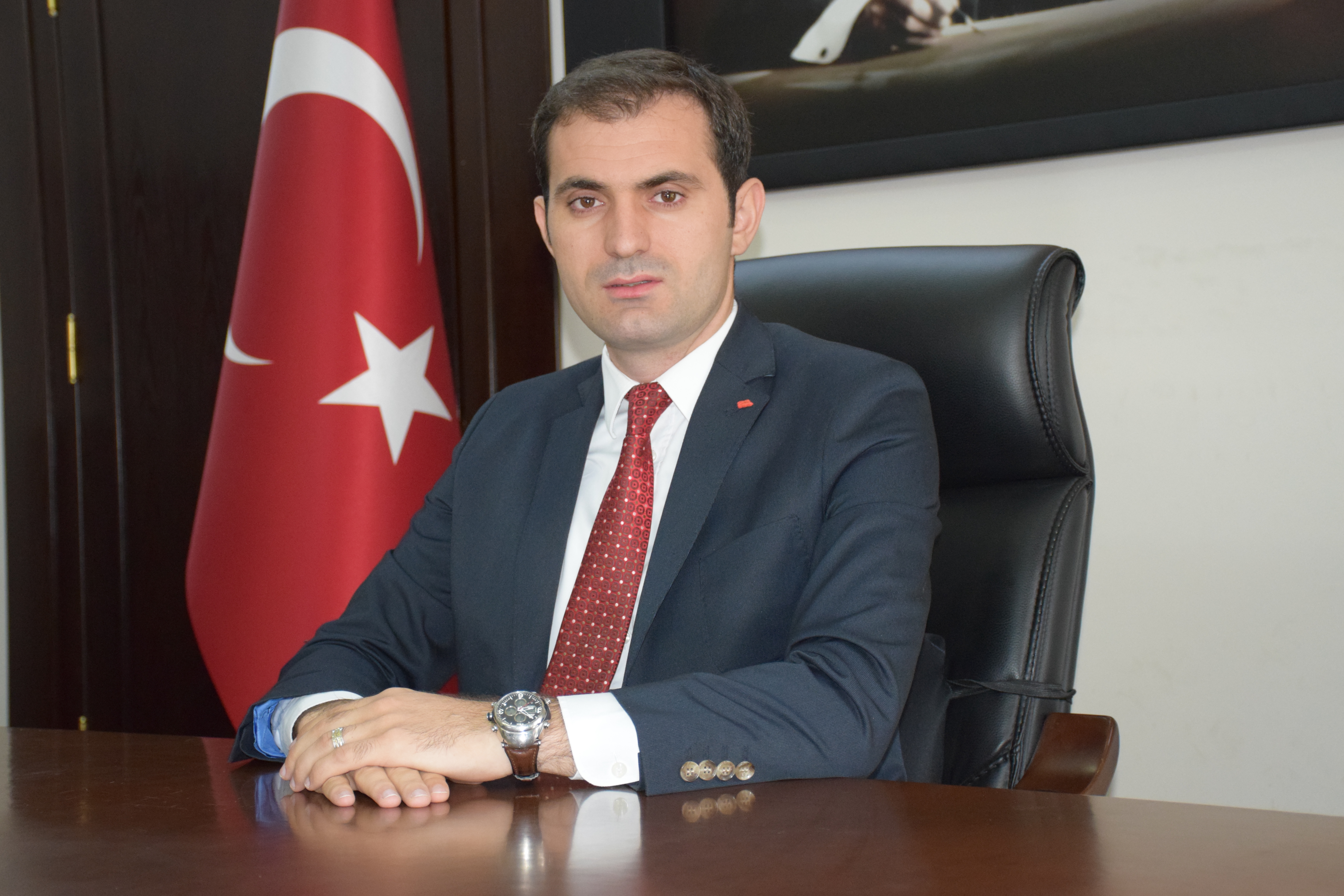 KAYMAKAM MURAT METE GÖREVE BAŞLADI