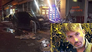 Otomobil işyerine girdi: 1 ölü, 1 yaralı