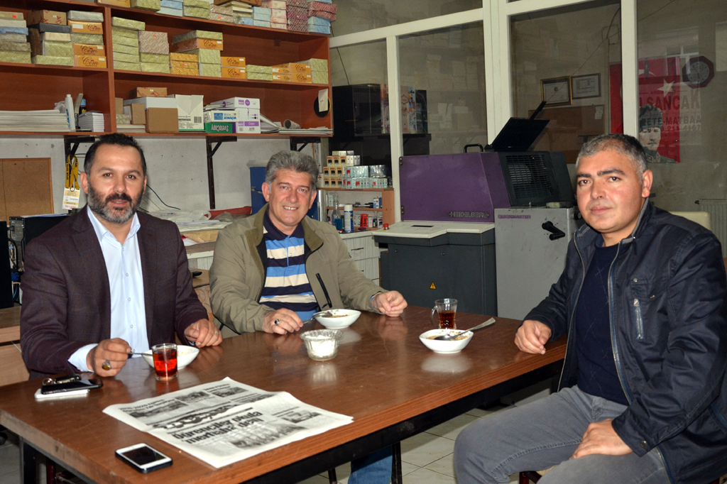 BAŞKAN HAKAN AYDIN,  GÜNDEMİ DEĞERLENDİRDİ