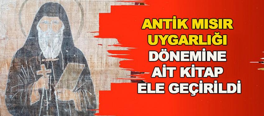 Tarihi esere el konuldu!