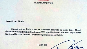 Cumhurbaşkanı'ndan KGK’ya onay