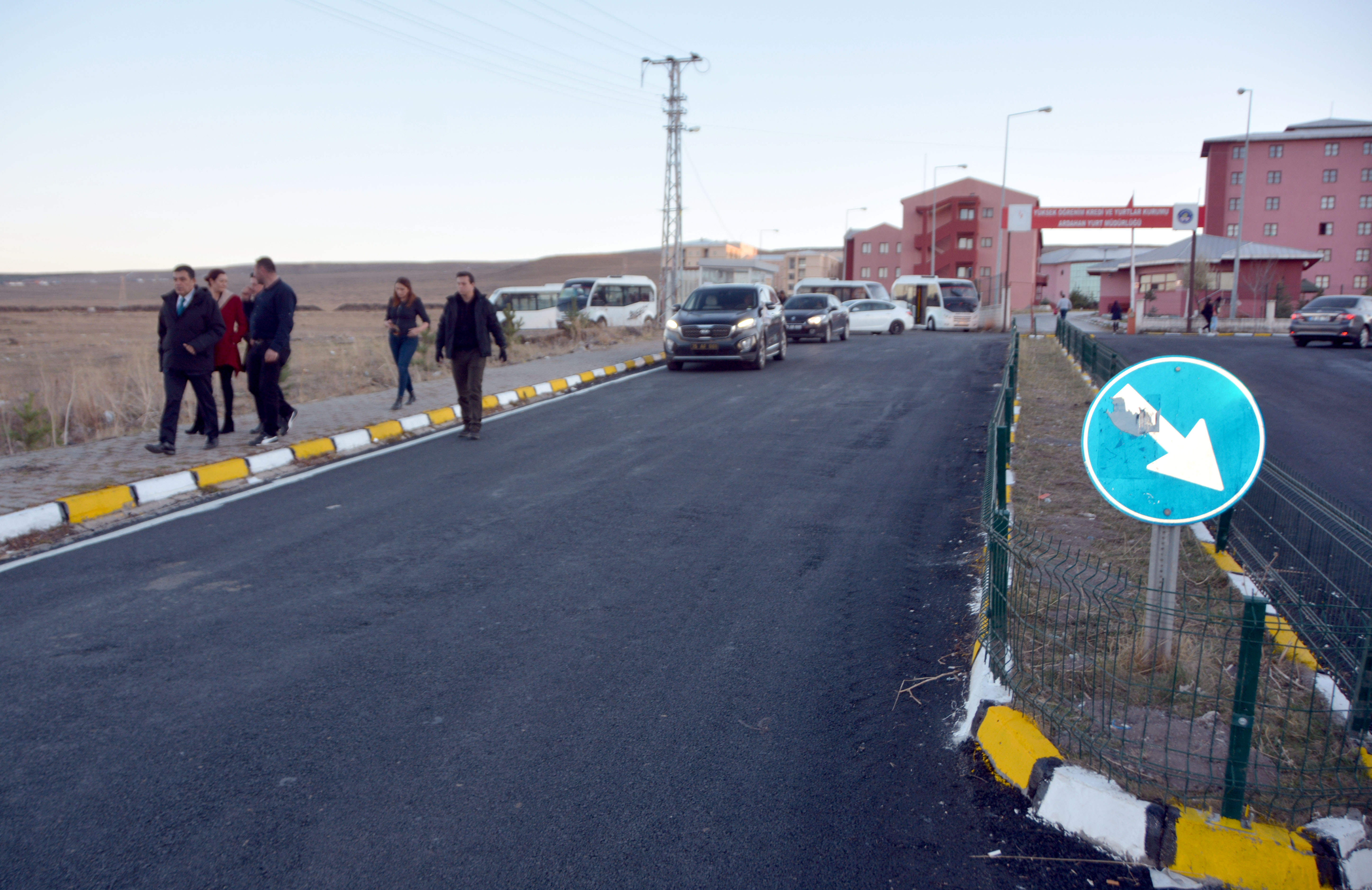 Çile bitti, hastane yolu yenilendi