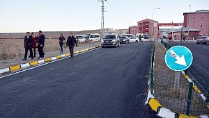 Çile bitti, hastane yolu yenilendi