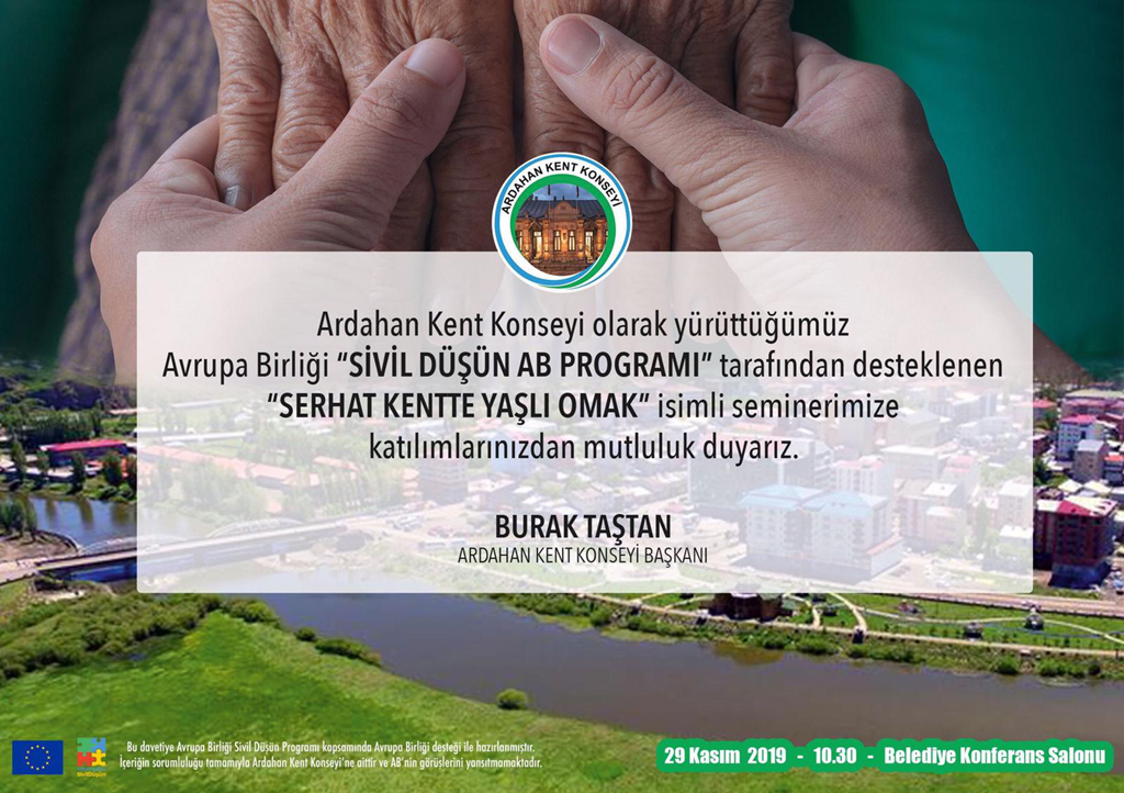 Ferhat Boratav Ardahan’a geliyor