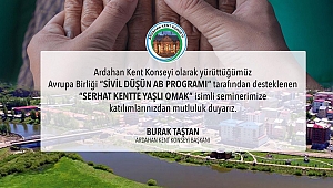 Ferhat Boratav Ardahan’a geliyor