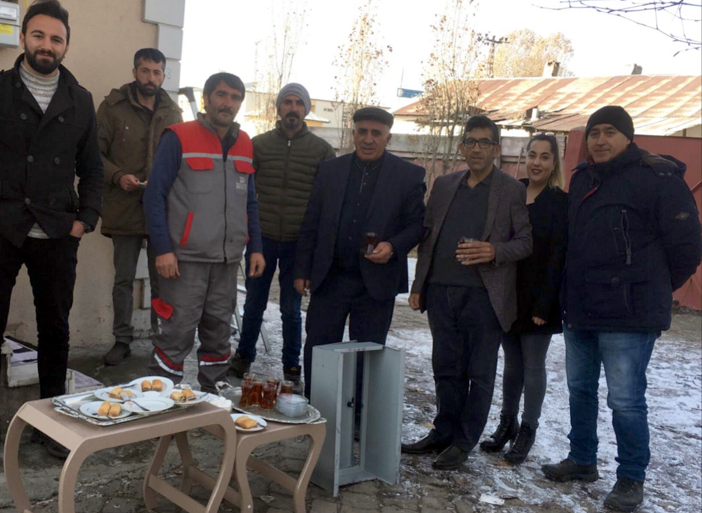 Göle’ye ilk gaz TD İnşaat’tan