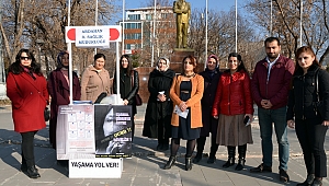 Kadının sesi Ardahan'da yankılandı