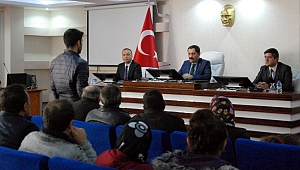VALİ MASATLI NOTLARI ALDI