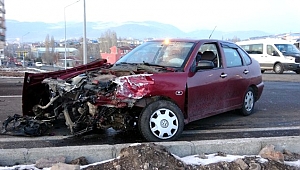 Ardahan'da trafik kazası: 4 yaralı