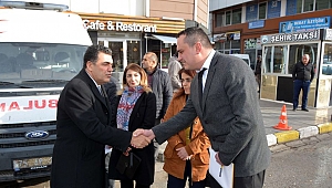 Demir’den Atalay ve Aydın’a, ambulans teşekkürü